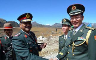 中印两军对峙视频,紧张局势下的军事实力较量